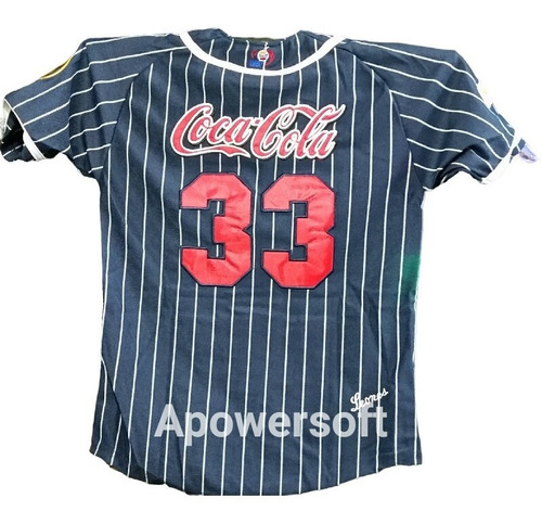 Imagen 2 de 8 de Camisas Azul Leones Del Caracas Juvenil. 6/8/10.