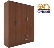 Ropero Placard 5 Puertas 2 Cajones Bahia Orlandi 334/5/6/7