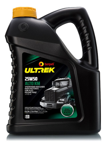 Aceite Motor Terpel Ultrek 25w50 Cf4 Alto Km - 1 Galón