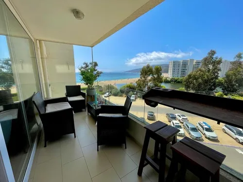 Arriendo Maravillosa Vista Al Mar- 2dorm/2baños - 4p