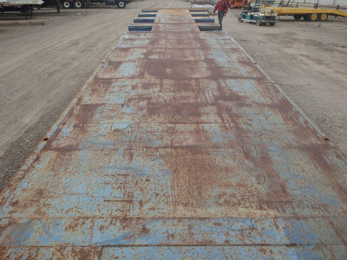 Remolque Plataforma Lowboy Trailer Camion Brown Folio 9140