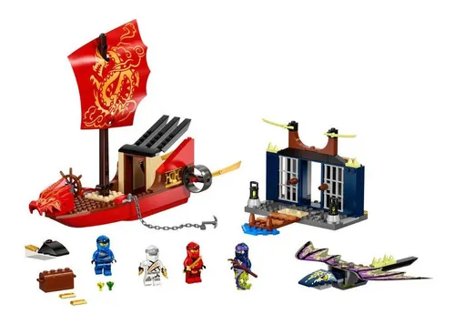 Navio del destino de ninjago sale