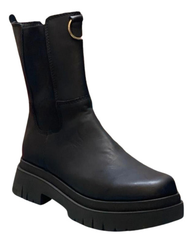 Bota Borcego Mujer Cuero Savage Rk334