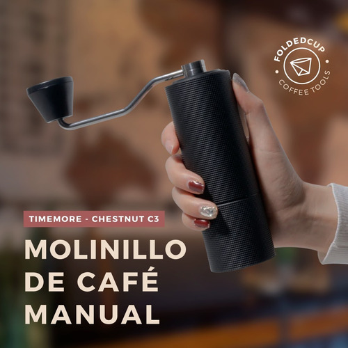 Imagen 5 de 7 de Molinillo Café Manual Timemore Chestnut C3 El Mejor!