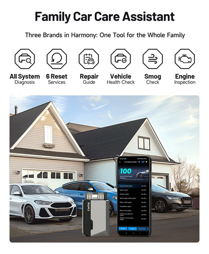 Topdon Carpal-us Lector Obd2 Bluetooth Para Ios Y Android Mm