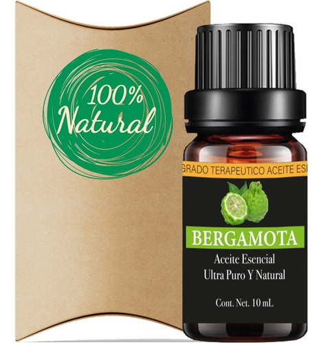 Aceite Esencial De Bergamota 100% Natural Y Puro