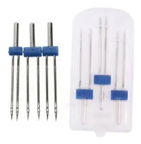 Comprar Kit 3 Agujas Dobles, Prensatelas Maquinas De Coser Caseras