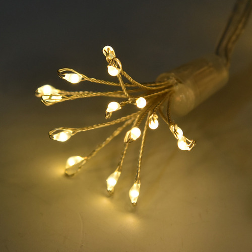 Nuevo Cadena Led De 150 Luces Led Con Forma De Flor, Usb,