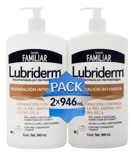 Lubriderm Reparación 946 Ml X 2