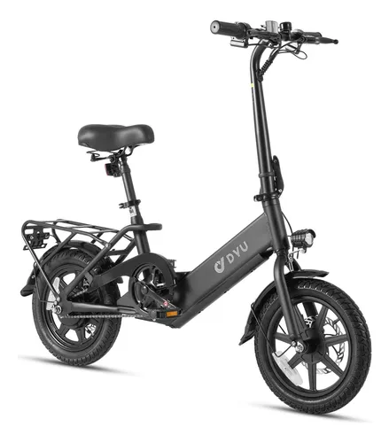 Bicicleta Eléctrica Plegable 14 Pulgadas 350 W 36 V 7.5 Ah