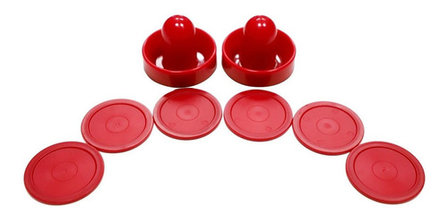 Imagen 5 de 7 de Nonbrand Air Hockey Pucks And Paddles Replacement Pucks