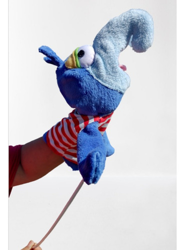 Títere De Mano Bocón Estilo Muppets Gonzo Amigo Rana Rene