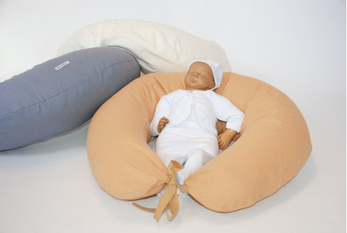 Imagen 4 de 10 de Almohada Almohadón Amamantar Lactancia Microperlas Maminia