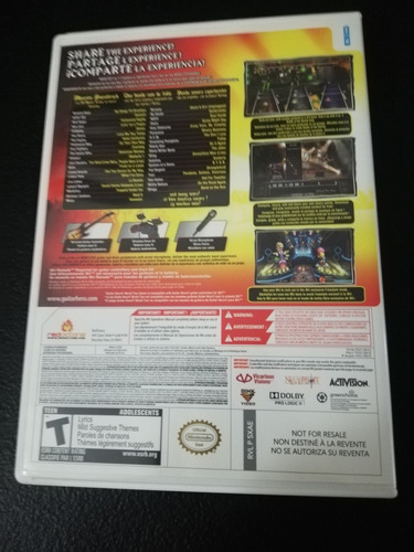 Guitar Hero World Tour Wii (Usado)