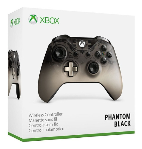 Control Xbox One S Phantom Black. Sellado + Regalo: Grips