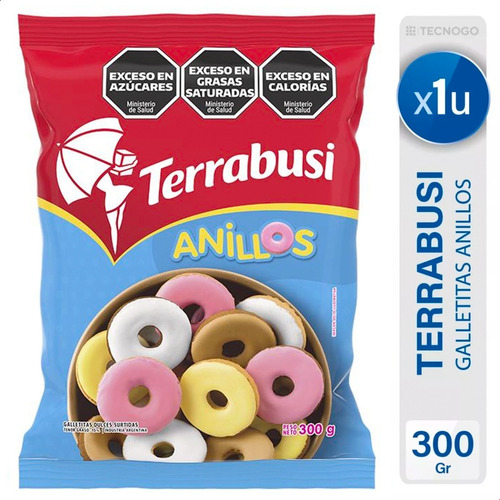 Galletitas Terrabusi Anillos Dulces Surtidas - Mejor Precio