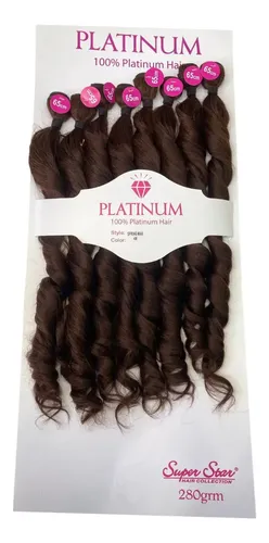Spring Path Platinum Cabelo Platinum Spring Max 100% Platinum 280g 65cm Cor 4 | MercadoLivre