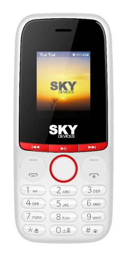 Imagen 1 de 3 de Sky Devices Sky Energy Dual SIM 32 MB  red y white 32 MB RAM