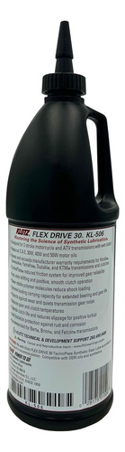 Flex Drive 30 Aceite Sintético 75w-80, 1 Cuarto Galón