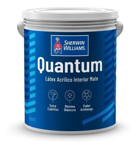 Látex Quantum Premium Interior Mate 20 L Sw Verrina