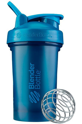 Coqueteleira Blender Bottle Classic V2 600ml - Azul Oceano