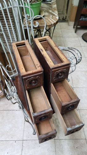 Antigua Cajonera Singer Original De Tres Cajones C/u (Usado)
