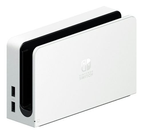 Dock Nintendo Switch Oled Nuevo Original Sin Caja Blanco