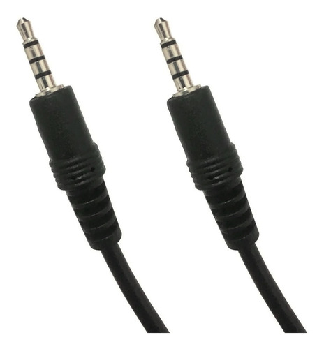 Cable Auxiliar Plug 3.5mm 4 Contactos 4 Metros Auriculares