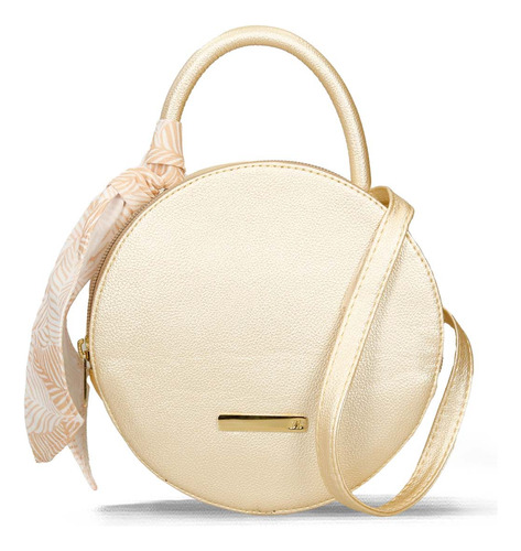 Cartera Beige-dorado Bata Jinna Mujer