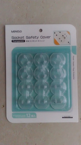 Imagen 1 de 3 de Tapa Para Toma Corriente O Enchufes Para Bebes (3)x