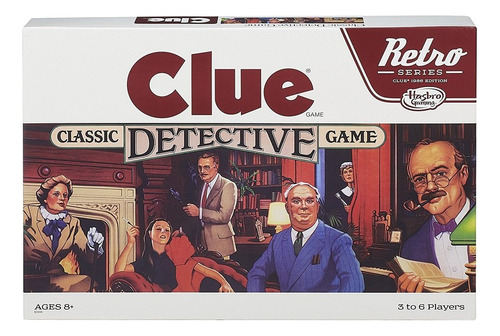 Clue 1986 Juego De Mesa Edición Clásica (versión En Inglés)