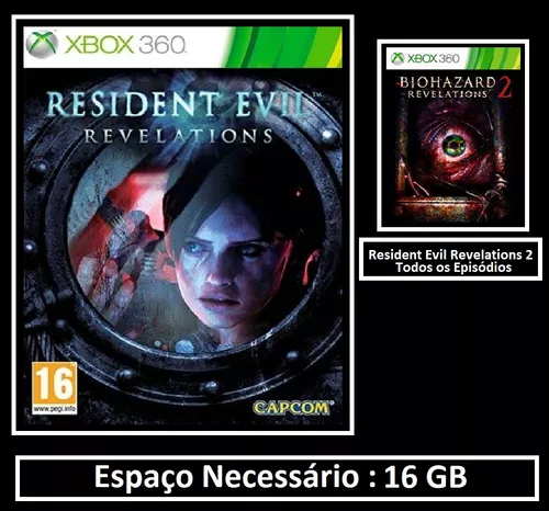 RESIDENT EVIL REVELATIONS - XBOX 360 CONTA COMPARTILHADA