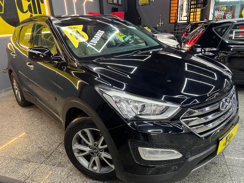 Hyundai Santa Fe GLS 3.3 V6 4X4 Tiptronic 7L 2014 Completo Teto
