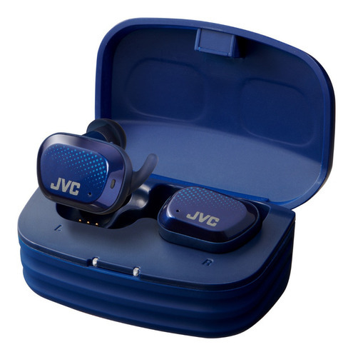 Audífonos True Wireless Jvc Sport Ae Truly Azul Ha-ae5ta