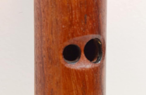 Quena Profesional Cromatica Madera De Acacio, De Luthier (Usado)