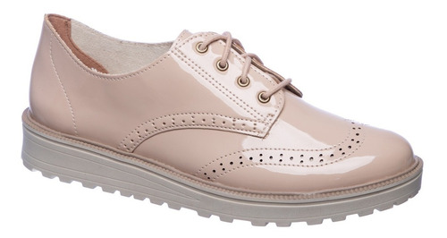 Oxford Feminino Verniz Ramarim Nude 19-90121 