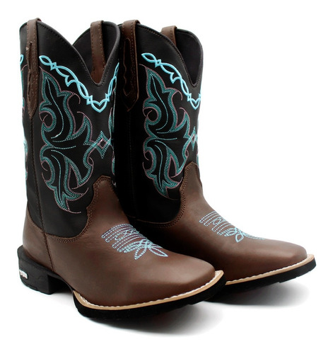 Bota Butina Country Texana Feminina Rodeio Super Conforto