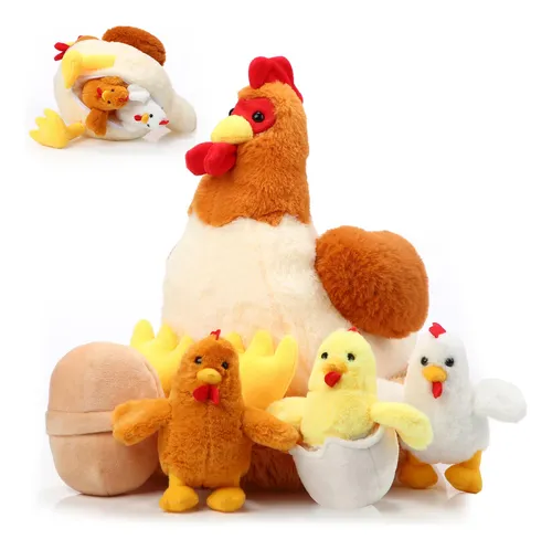 comprar Skylety Pollo De Peluche De Pollo, Gallina Ponedora De Huevo