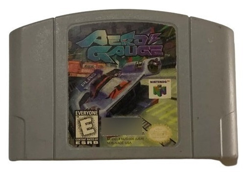 Aero Gauge - Ascii Entertainment - Nintendo 64