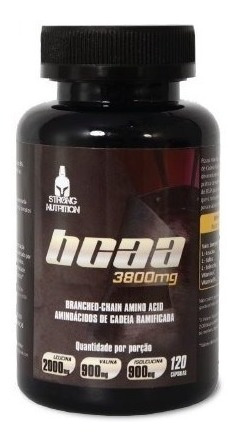 Bcaa Capsulas Nutrition Strong - 120 Cap 