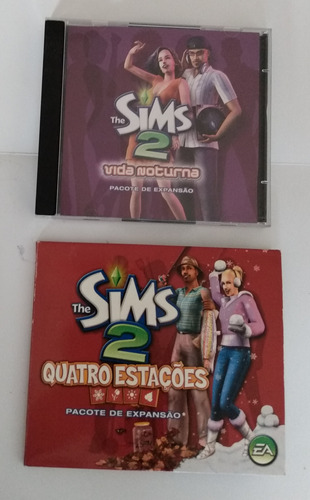 2 Jogos Pc The Sims Incompletos