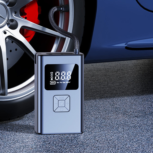 . Bomba De Ar Com Linha - Inflador De Pneus De Carro