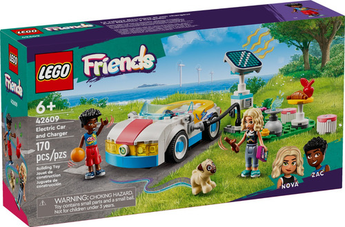 Lego Friends 42609 Coche Eléctrico Y Cargador