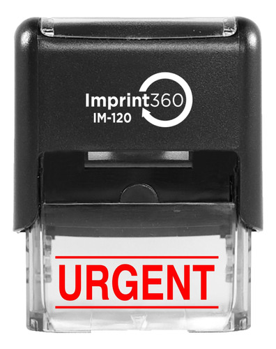 Imprint Urgente Bar Tinta Roja Superior Inferior Heavy Duty