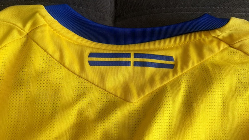 Camisa Oficial Seleção Suécia Eurocopa Com Patches Oficiais