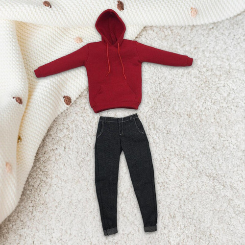 Conjunto De Moletons E Calças Causais 1/6, Roupas De Boneca