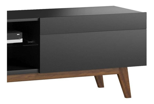 Imagen 5 de 9 de Mueble De Tv En Madera Lacado Ref Rack41
