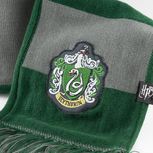 Imagen 4 de 4 de Bufanda - Harry Potter - Slytherin - Rayada