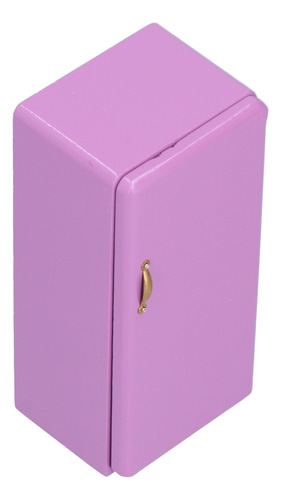 Miniatura De Madera Para Refrigerador De Tamaño 1:12 De Doll