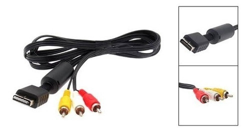 Cable Av Audio Y Video Compatible Con Ps3 Ps2